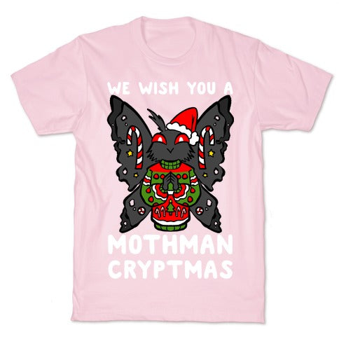 We Wish You A Mothman Cryptmas T-Shirt